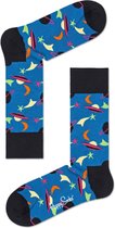 Happy Socks Space Sokken - Blauw - Maat 41-46