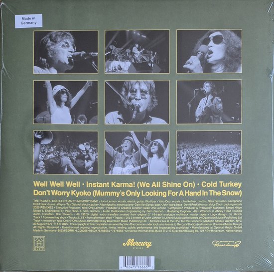 John Lennon Power To The People - Live at One To One Concert