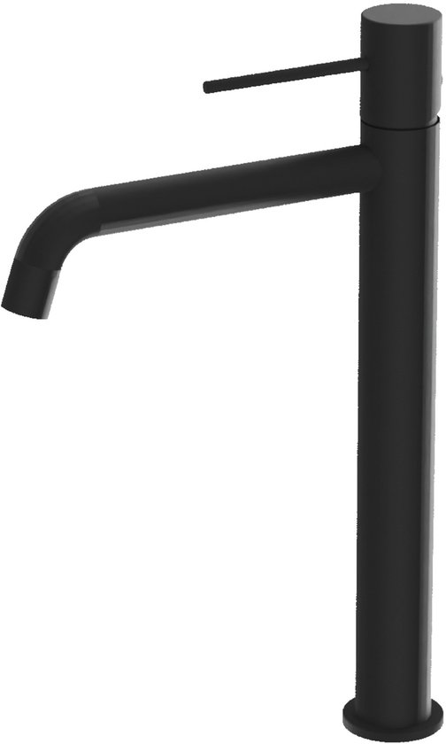 Wastafelmengkraan Hotbath Buddy 1-hendel Recht 14 cm | Wastafelkranen - Megadump Tiel