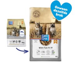 Carocroc With Fish - Gevogelte/Vis/Rijst - Kattenvoer - 400 g