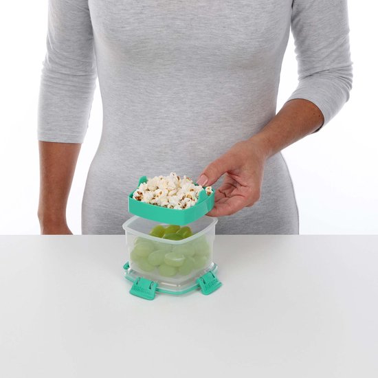 Sistema - To- Go Snack Box - 400ML - Blauw OU Vert