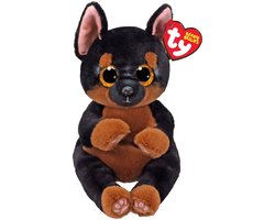 TY Beanie Babies Bellies Knuffel Hond Fritz 15 cm