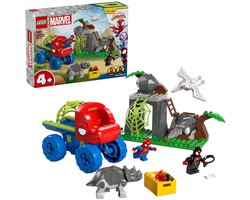foto van LEGO Marvel Spidey en zijn geweldige vriendjes Team Spidey reddingsmissie met dinotruck - 11199