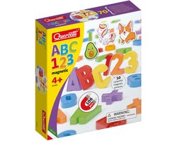 Quercetti Magneet Cijfers en Letters + 10 Figuren 106-delig