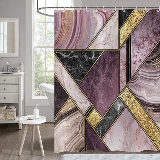 Binnenkijken: bruin marmer badkamer - Bliek Sanitair