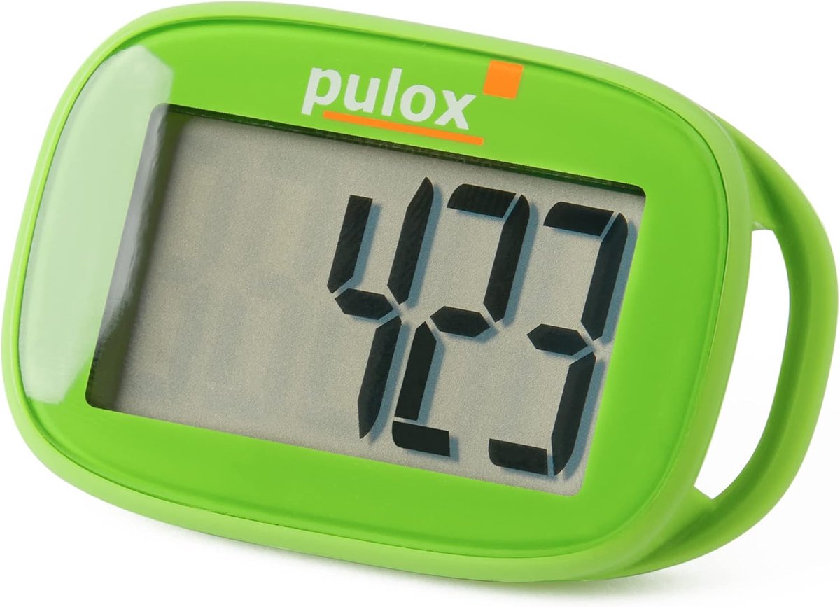 Eenvoudige en Nauwkeurige Pedometer met 3D Sensor - Stappenteller zonder App in Groen