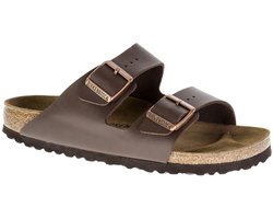 Birkenstock Arizona comfort slippers - donker bruin - Maat 43