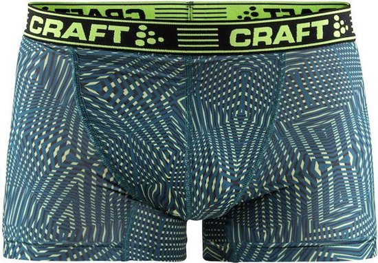 Craft - Heren Greatness 3-Inch Boxershort Groen - S