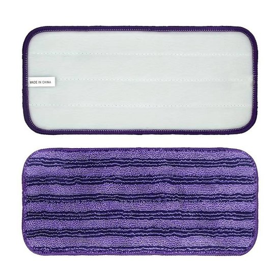 Foto: 4x dweil navulling mop geschikt voor swiffer wetjet dweilsysteem herbruikbare dweilpads uitwasbaar voordeel pack 4 pack