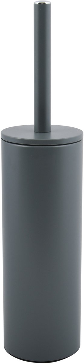 spirella WC Borstel met Houder - AKIRA - Toiletborstel Vrijstaand - Staal - Grijs