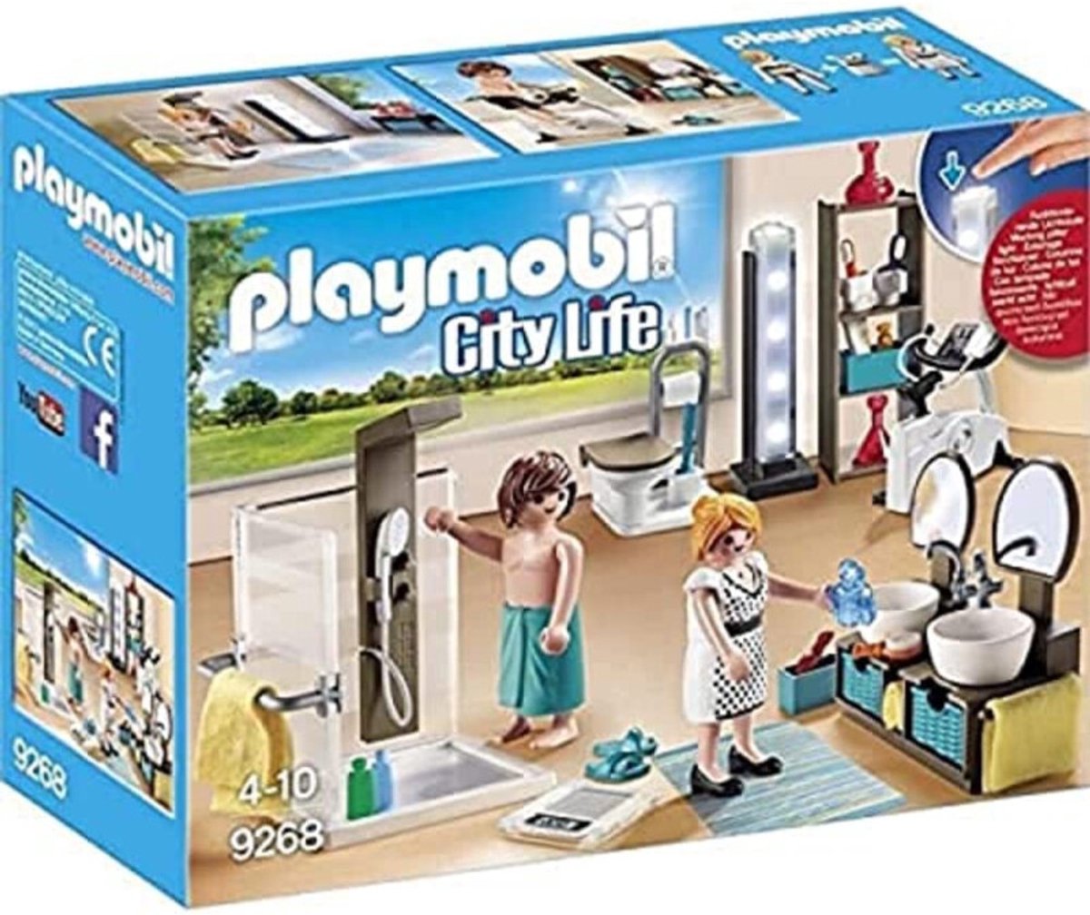 PLAYMOBIL City Life Badkamer met douche - 9268 — afbeelding 16