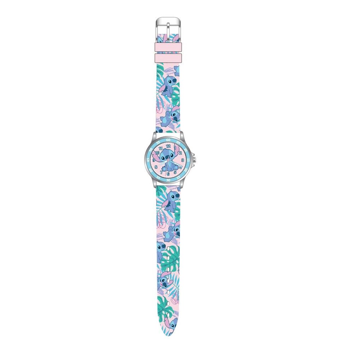 Disney Lilo Stitch analoog Pols horloge (tijd Leren)