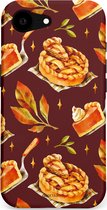 Casetastic Hoesje Geschikt voor Apple iPhone 16e Magsafe - Stijlvolle Beschermende Duo-layer Case - Ovenvloed