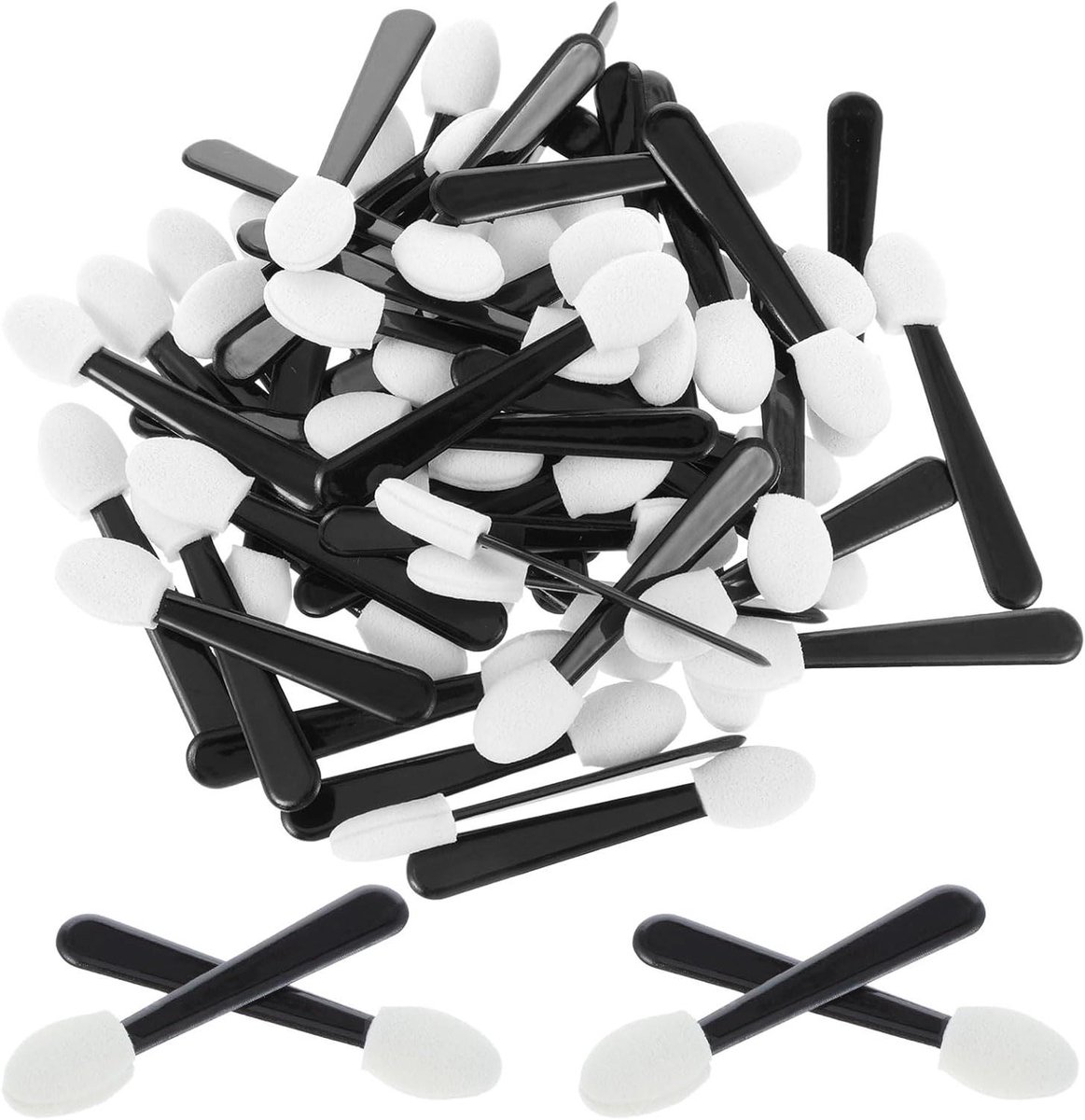 Wegwerp oogschaduw applicators - 50 stuks