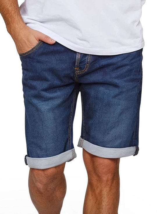 Mustang Short Homme Chicago Blauw