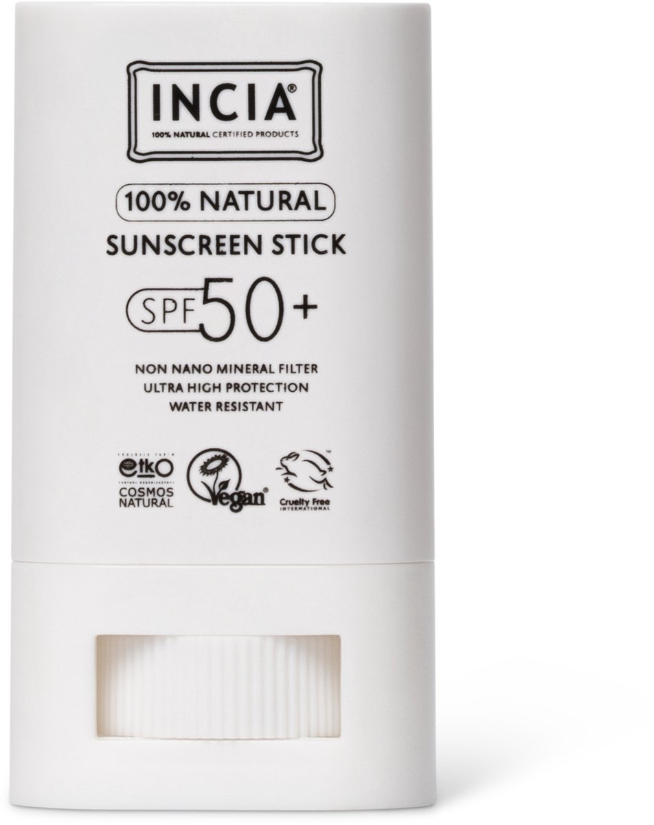 INCIA - Zonnebrandstick - SPF 50+ - Met Minerale Filters