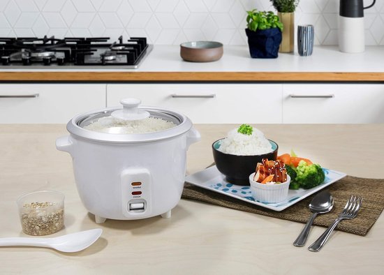 Sistema Microwave-rijstkoker, 2,6 l, ronde vershouddoos voor magnetron (915 ml), BPA-vrij, rood, 82001