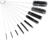 16 stuks draadborstel boormachine, draadborstelset met 6mm zeskantstang, draadborstel voor boormachine 19-100mm, voor polijsten, schuren, ontijzen, ontbramen