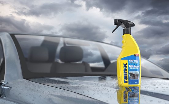 Rain-X Anti-Regenspray Glasreiniger 500ml – Reiniging & Bescherming in één – Regen Parelt Direct Af – Voor Alle Glasoppervlakken