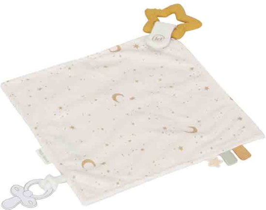 Little Dutch Knuffeldoekje met bijtring Newborn Naturals van Little Dutch — afbeelding 2