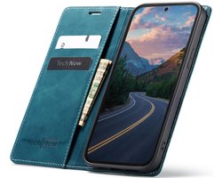 Étui portefeuille en Cuir Slimline Blauw pour Nothing Phone 3a