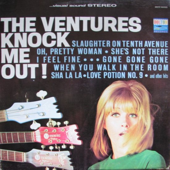 The Ventures – Knock Me Out! - Japanse persing - Cd Album