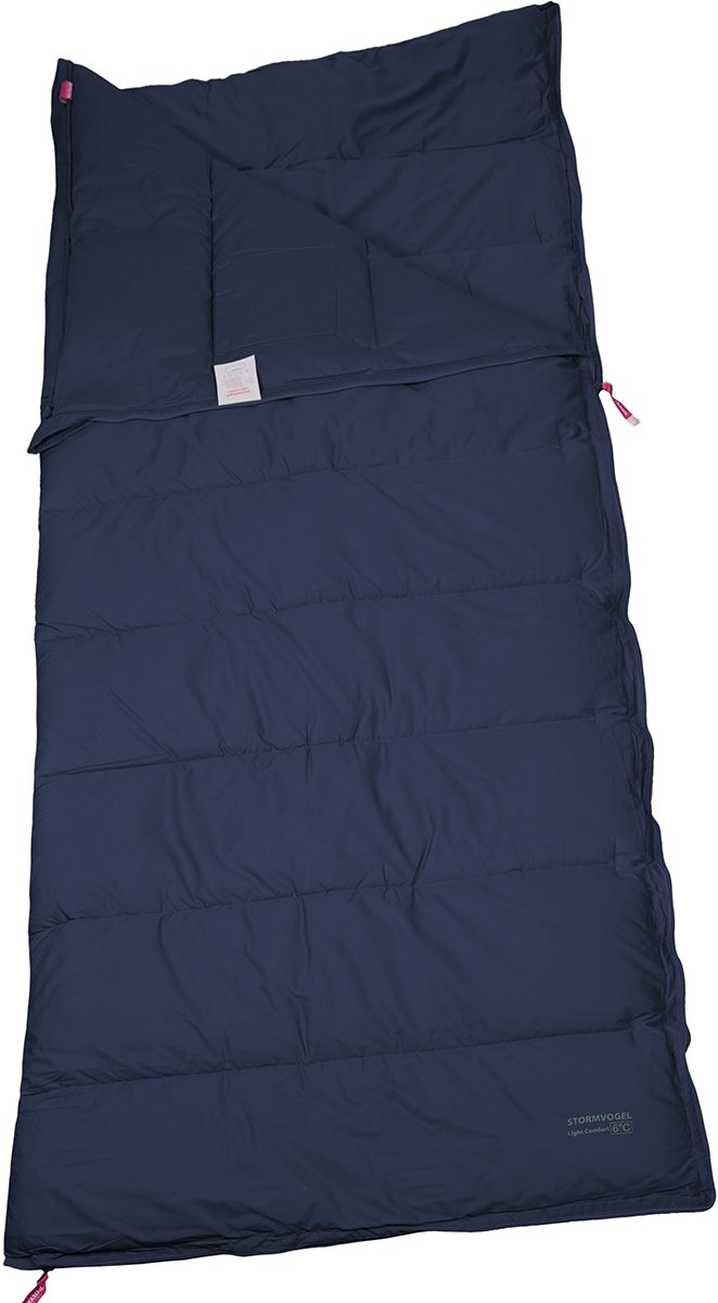 Polydaun Stormvogel - slaapzak - Light Comfort - GRS 3D Polarsoft® vulling - navy - 85x210 cm
