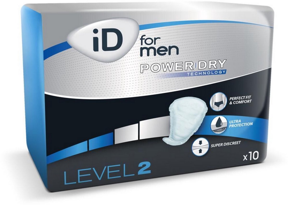 ID For Men Level 2 - 32 pakken van 10 stuks
