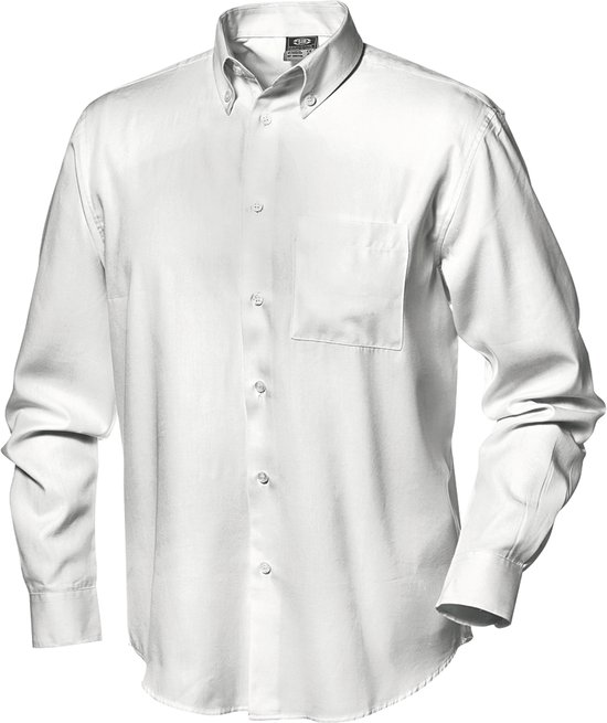 Wrangler Herenwerkshirt met Cowboy Cut, stevige afwerking, lange mouwen, western drukknopen en effen kleur., Indigo, M Wrangler Herenwerkshirt met Cowboy Cut, stevige afwerking, lange mouwen, western drukknopen en effen kleur., Indigo, M