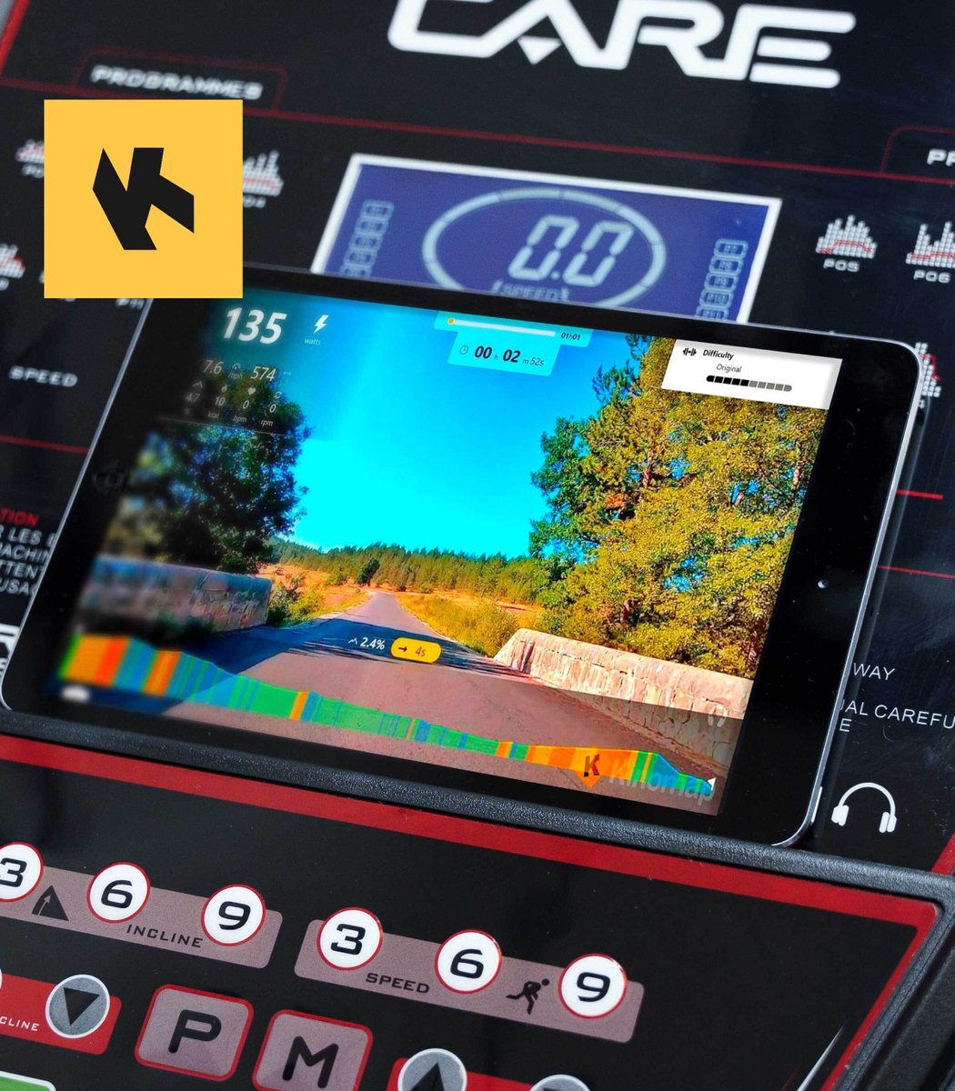 CARE JOG RUNNER - Connected en opvouwbare loopband - Maximale snelheid 18 km/u - 25 programma’s - Gemotoriseerde helling tot max. 9% - Voor thuisgebruik thumbnail 5