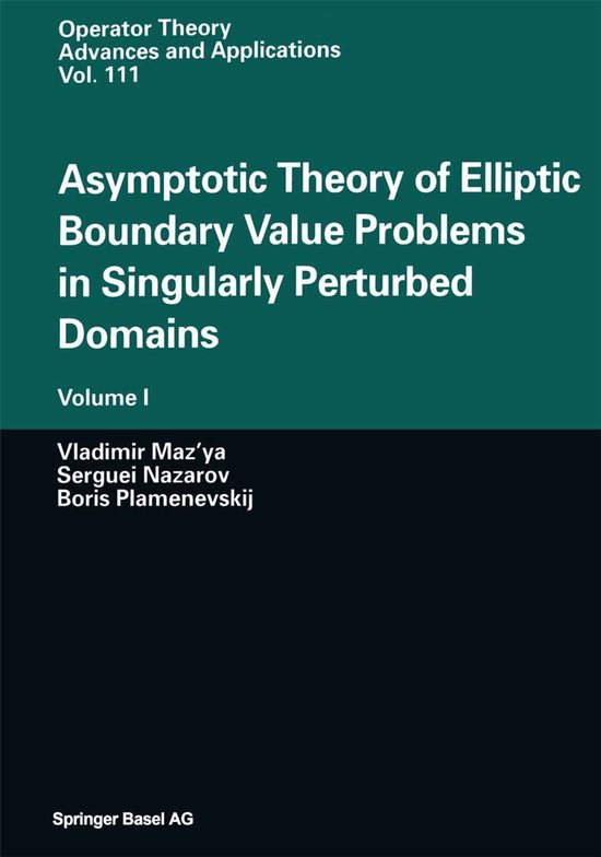 Asymptotic Theory of Elliptic Boundary Value Problems in Sin ... - cover