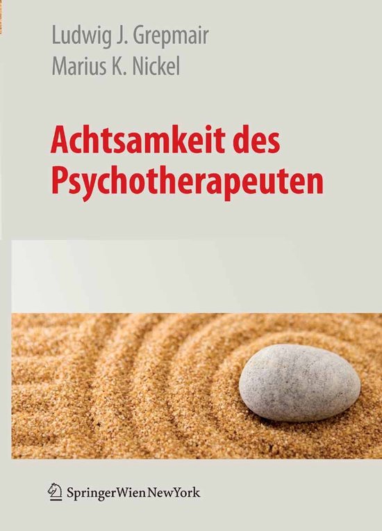 Achtsamkeit des Psychotherapeuten - cover
