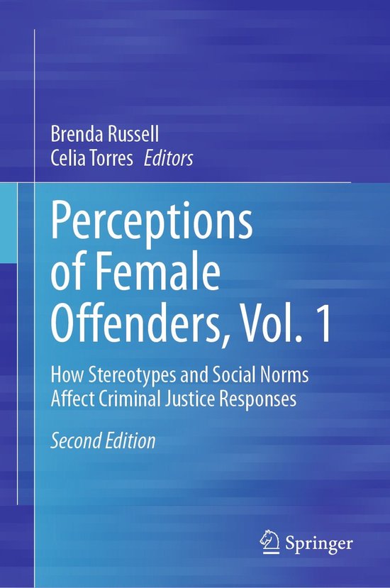 Perceptions of Female Offenders, Vol. 1 - cover
