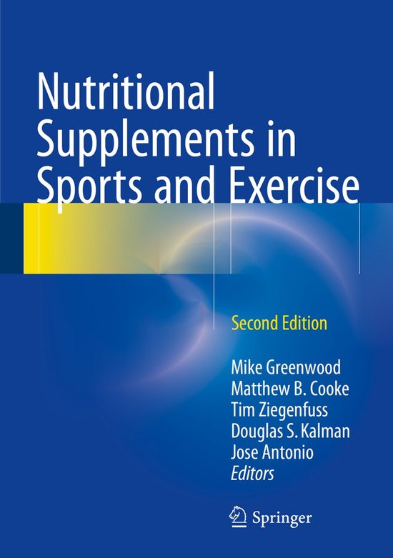Nutritional Supplements In Sports And Exercise - cover