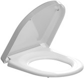 FugaFlow Closetzitting - quickrelease - softclose - geschikt voor Duravit Starck 3 - wit glanzend