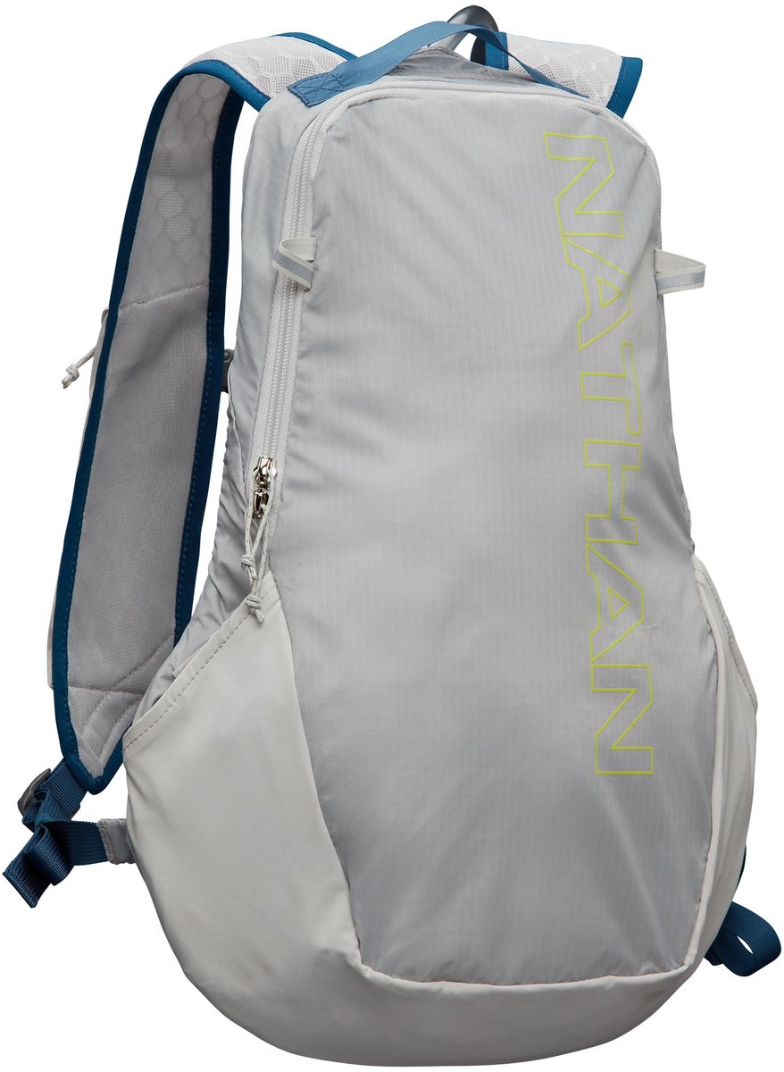 Nathan Crossover Pack 5L Vapor Grey/Finish Lime OSFM
