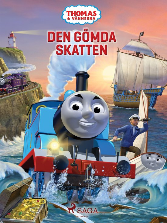 Thomas och vännerna 1 - Thomas och vännerna - Den gömda s ... - cover