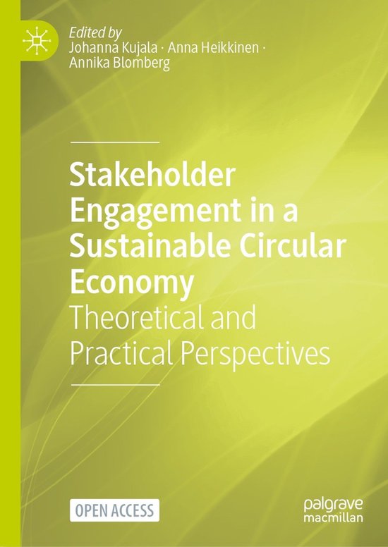 Stakeholder Engagement in a Sustainable Circular Economy - cover