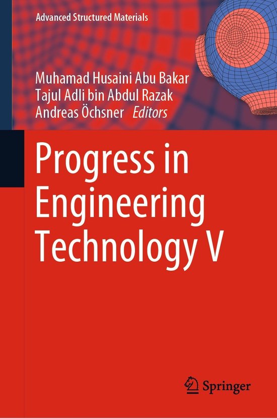 Advanced Structured Materials- Progress in Engineering Techn ... - cover