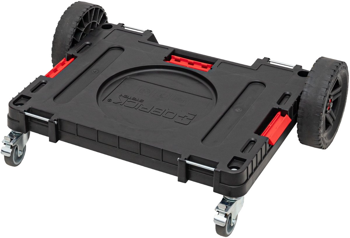 Toolbrothers RHINO XXL mobiele transportwagen ECO Mobility+ rolplateau met metalen zwenkwielen en rem