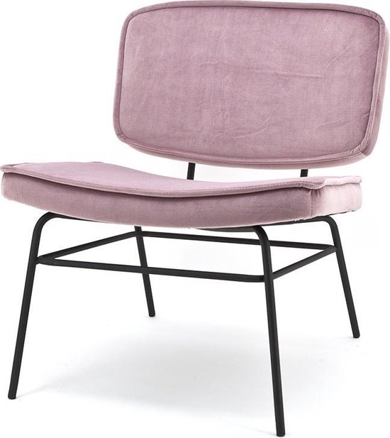 By Boo Fauteuil Vice Oud Roze | bol.com