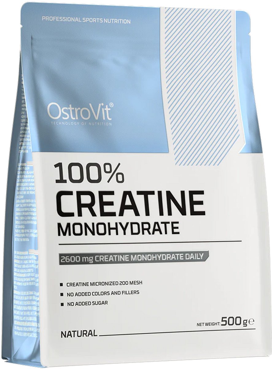 Goedkoopste Creatine - Creatine Monohydraat - 500 G - Natural - Supreme Pure 100 product zonder toevoegingen! - Creatine Monohydrate Powder