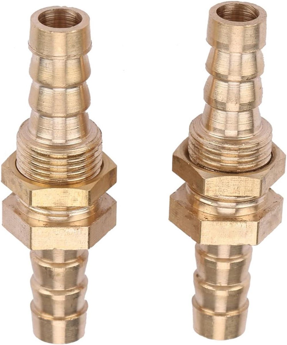 2 Stuks Slangpilaar Schot Pijp Koppeling Connector Adapter Voor Pijp Aansluiting (8mm)