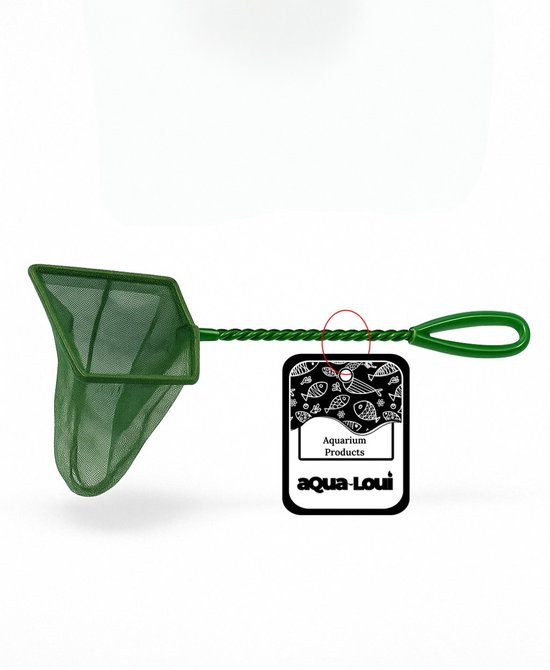 Aqua-Loui® - Schepnet - Schepnetje - Aquarium - Visnet - 4” inch - 10 cm breed - Geschikt voor Aquarium Vijver en Zwembad