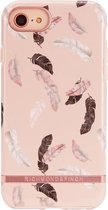 Richmond & Finch Feathers - Rose gold details for IPhone 6/6s/7/8/SE 2G pink
