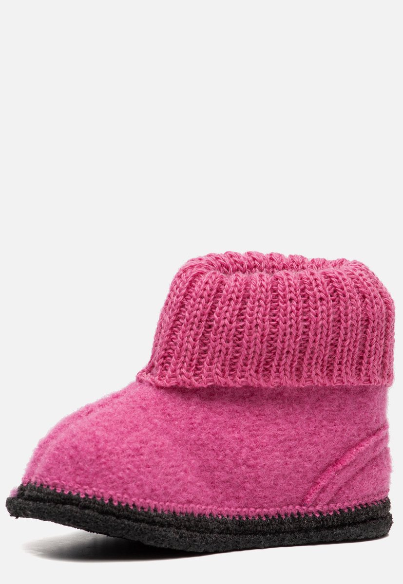 Bergstein Cozy Sloffen - Pantoffels voor dames, heren en kinderen - 100% Zuiver scheerwol - Pink