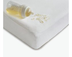 Matrasbeschermer 50x83 cm | 100% Waterdicht | Ademend | Babybed en Wieg | Bescherming tegen Ongelukjes | Hypoallergeen | Antibacterieel | Anti-Huisstofmijt