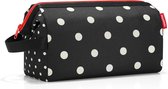 Reisenthel Travelcosmetic XL Toilettas - Maat XL - 6L - Mixed Dots Zwart