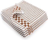 Fecido Classic Theedoeken Met Hangende Lus - Set Van 2 - Bruin