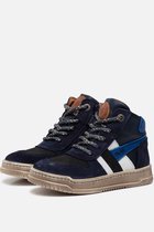Develab Mid Cut Sneakers blauw Leer - Maat 31